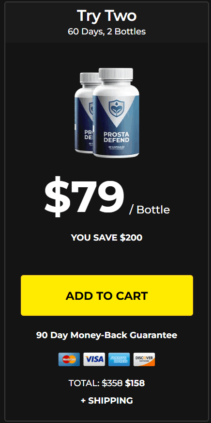 Prosta Defend 2 $79/bottle